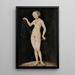 Venus - Lucas Cranach der Ältere — gerahmtes Bild an der Wand