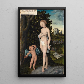 Lucas Cranach the Elder - Venus with Cupid Stealing Honey.webp