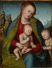 La Vergine Maria con il Bambino e San Giovanni Battista - Lucas Cranach il Vecchio — vista dell’opera