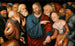 Il Cristo e la donna adultera - Lucas Cranach il Giovane — vista dell’opera