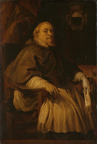 Lucas Franchoys the Younger - Portrait of Franois de GandVilain 16471666 Bishop of Doornik.webp