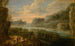 Landschaft mit Sonnenuntergang - Lucas van Uden — Ansicht des Kunstwerks