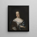 Beata Elisabeth von Königsmarck - Lucas von Breda — quadro incorniciato alla parete
