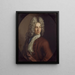 Autoritratto - Lucas von Breda — quadro incorniciato alla parete