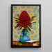 Waratah - Lucien Henry — gerahmtes Bild an der Wand