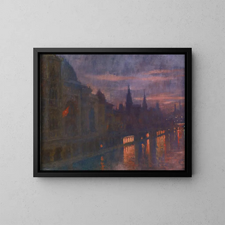 Lucien LvyDhurmer - View from Pont des Invalides Towards Pont de lAlma Exposition Universelle Paris 1900.webp