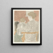 Mutter mit Kind - Lucien Pissarro — gerahmtes Bild an der Wand