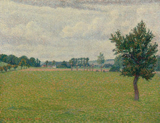 Prairie de Thierceville - Lucien Pissarro — vista dell’opera