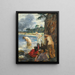 Terrible - Lucien Simon — framed artwork on a wall