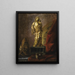 Jungfrau vom Louvre des 14. Jahrhunderts - Lucjan Przepiórski — gerahmtes Bild an der Wand