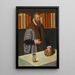 Portrait eines Arztes - Ludger tom Ring der Jüngere — gerahmtes Bild an der Wand