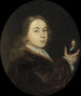Johannes Bakhuysen 1683-1731 with a miniature portrait of his father Ludolf - Ludolf Bakhuizen — artwork view