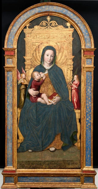 Ludovico Brea - The Madonna Enthroned.webp