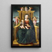 La Vierge et l'Enfant en majesté - Ludovico Brea — quadro incorniciato alla parete