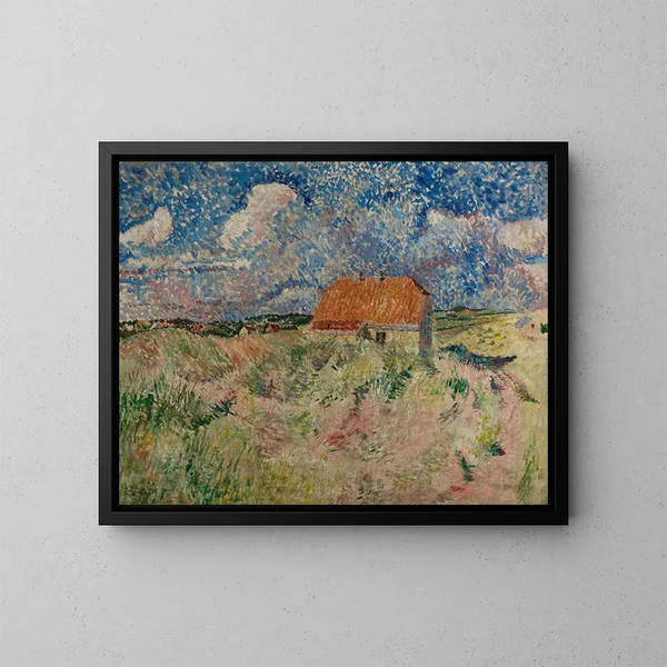 Zwischen Skagen - Ludvig Karsten — gerahmtes Bild an der Wand