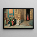 Der Tribut - Ludwig Deutsch — gerahmtes Bild an der Wand