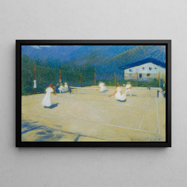 Ludwig Ferdinand Graf - Tennisplatz In Gossensass.webp