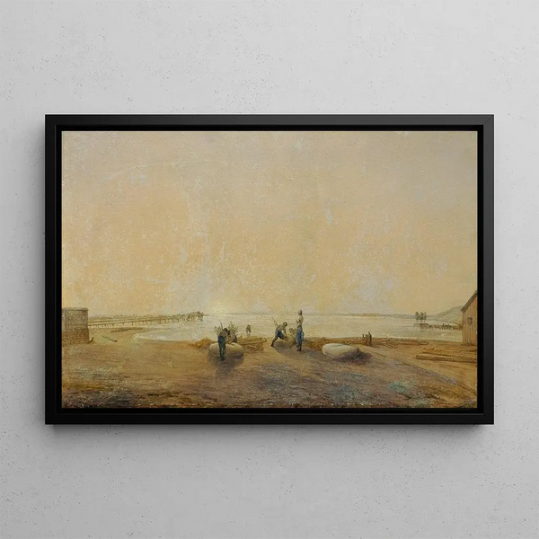 Ludwig Ferdinand Schnorr von Carolsfeld - Landschaft am Neusiedlersee.webp