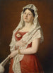 Portrait einer Dame - Ludwig Gloss — Ansicht des Kunstwerks
