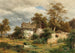 Eine verfallene Farm im Laabach-Tal bei Kaumberg - Ludwig Halauska — Ansicht des Kunstwerks