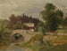 Casa di contadino sul bordo della pietra - Ludwig Halauska — vista dell’opera