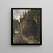 Gorge rocheuse - Ludwig Halauska — quadro incorniciato alla parete
