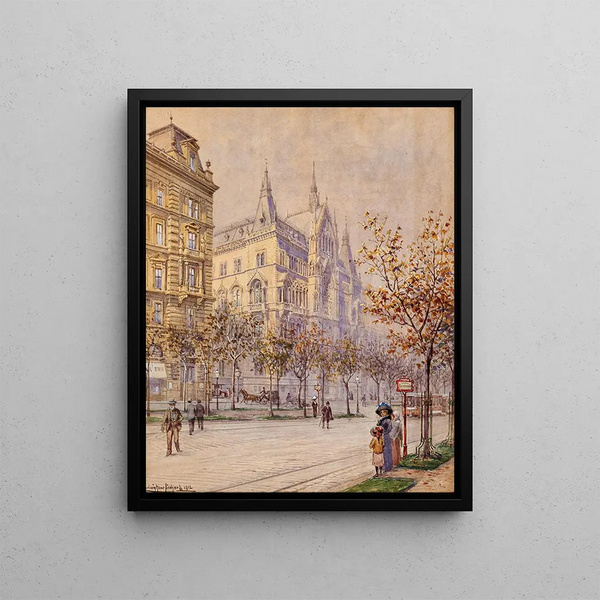 Ludwig Hans Fischer - Shnhaus in Schottenring at Vienna Ringstrae.webp