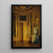 Das Goldene Kabinett am oberen Belvedere - Ludwig Kainzbauer — gerahmtes Bild an der Wand
