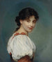 Italian Girl - Ludwig Knaus — artwork view