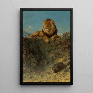 Ludwig Knaus - Throning Lion.webp