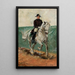 Lipizzan Painting - Ludwig Koch — framed artwork on a wall