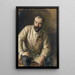 Portrait von Carl Moll - Ludwig Michalek — gerahmtes Bild an der Wand