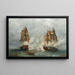 The American War of Independence - Ludwig Rubelli von Sturmfest — framed artwork on a wall