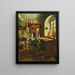 A Luthier - Ludwig Valenta — gerahmtes Bild an der Wand