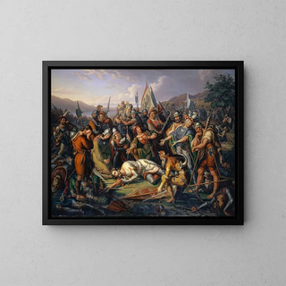 Ludwig Vogel - The Swiss With The Dead Body Of Winkelried.webp