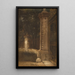Eingang des Parks - Ludwig von Hagn — gerahmtes Bild an der Wand