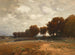 Un vasto paesaggio con pecore - Ludwig Willroider — vista dell’opera
