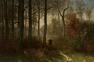 Ludwig von GleichenRussworm - Women in the forest carrying brushwood.webp
