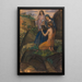 Femmes avec enfant dans un paysage arcadien - Ludwig von Hofmann — quadro incorniciato alla parete
