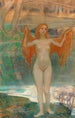 Giovane ragazza sul lago - Ludwig von Hofmann — vista dell’opera