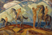 Cavalier at Mountain Lake - Ludwig von Hofmann — artwork view