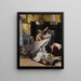 Les joies maternelles - Luigi Busi — gerahmtes Bild an der Wand