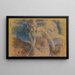 Figur weiblich im Feld - Luigi Conconi — gerahmtes Bild an der Wand