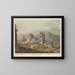 Jerusalem mit der Kirche vom Heiligen Grab - Luigi Mayer — gerahmtes Bild an der Wand