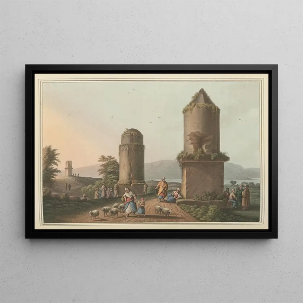 Luigi Mayer - Monuments near Tortosa Plate II.webp