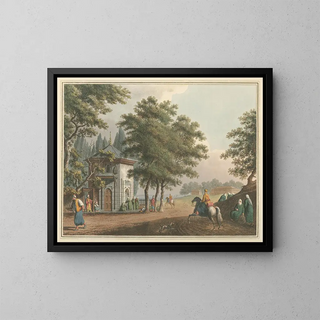 Pera - Luigi Mayer — quadro incorniciato alla parete