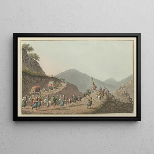 Luigi Mayer - Road over the Balkan Mountain.webp