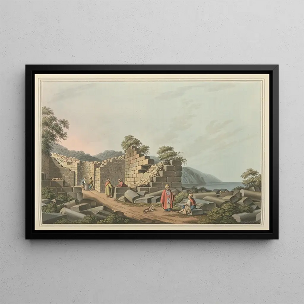 Luigi Mayer - Ruins of an ancient Temple in Samos.webp