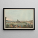 Temple of Solomon - Luigi Mayer — framed artwork on a wall