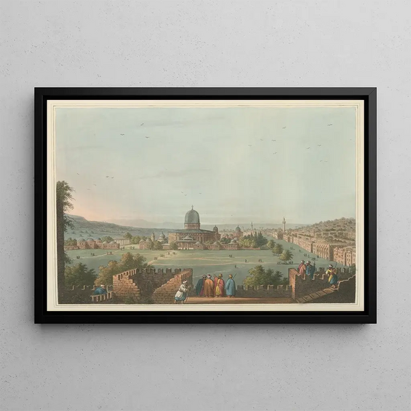 Tempel Salomos - Luigi Mayer — gerahmtes Bild an der Wand